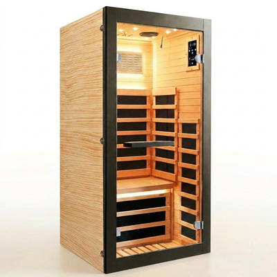 Personal Infrared Sauna Designed for Daily Home Wellness, Low EMF Heating, Starry Light Ceiling, Fast Assembly
