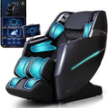 4D Full Body Massage Chair with Zero Gravity, SL-Track, Black