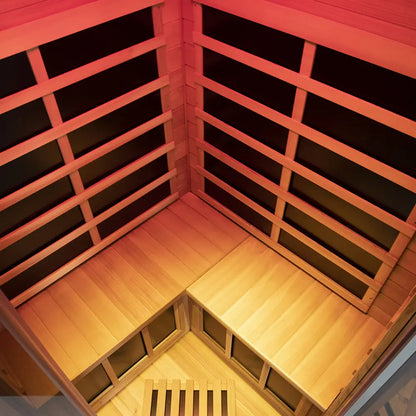 SR07 2 Person Far Infrared Sauna Red Cedar