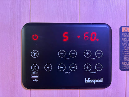Full Spectrum Infrared Sauna for 2 People, Hemlock Wood
