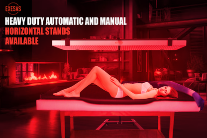 EXESAS  600 LED, 3000W Dual-Chip, Red Light Therapy Device for Full Body, 4-Wavelengths Infrared LED Panel for Skin, Weight, Pain, Wellness