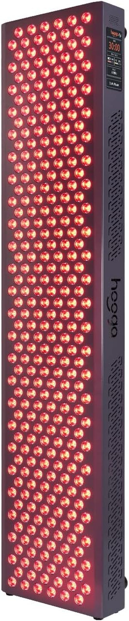Red Light Therapy Panel Device – Full Body Panel, 630Nm 660Nm 810Nm 850Nm Red & near Infrared Light Therapy, 300 Quad Chip Leds, Brightness Control, Pulse Mode – ULTRA1500