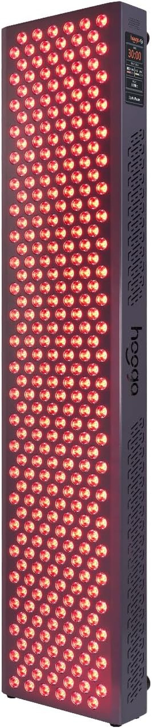 Red Light Therapy Panel Device – Full Body Panel, 630Nm 660Nm 810Nm 850Nm Red & near Infrared Light Therapy, 300 Quad Chip Leds, Brightness Control, Pulse Mode – ULTRA1500