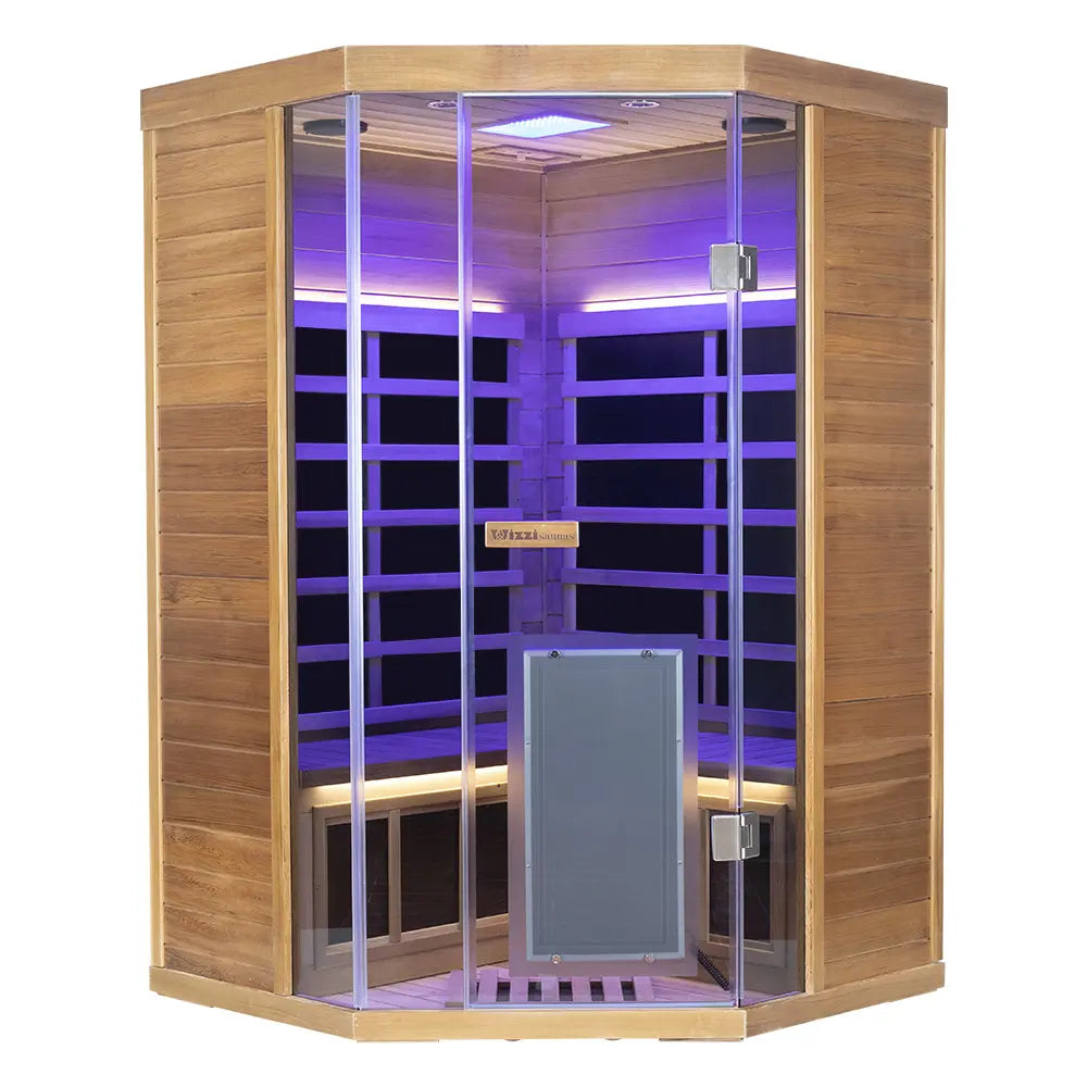 SR07 2 Person Far Infrared Sauna Red Cedar