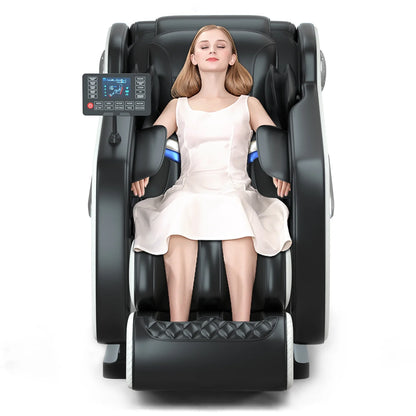 Shiatsu Massage Chair with Zero Gravity Recline, Full Body Air Compression, Heat Therapy, and Extendable Footrest - for Home/Office, Ideal Gift for Relaxation