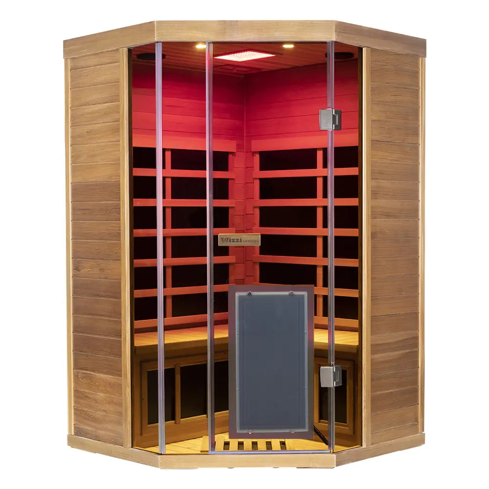 SR07 2 Person Far Infrared Sauna Red Cedar