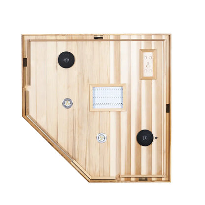 SR07 2 Person Far Infrared Sauna Red Cedar