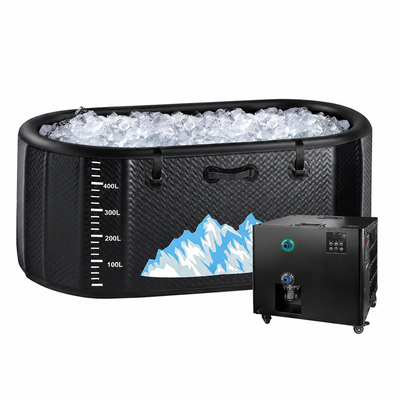 248-Gallon Hot-Cold Plunge Tub with 1 HP Wi-Fi Chiller