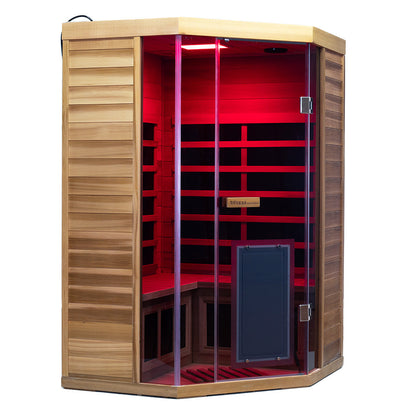 SR07 2 Person Far Infrared Sauna Red Cedar
