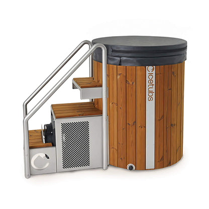 Icetubs IceBarrel XL Thermowood And Fiberglass Cold Plunge Immersion Tub (SAK35418)